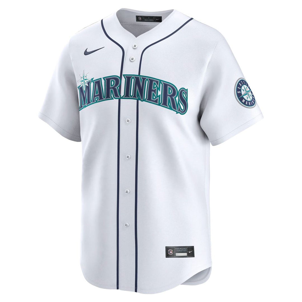 Seattle Mariners Cal Raleigh Home Limited Jersey - White