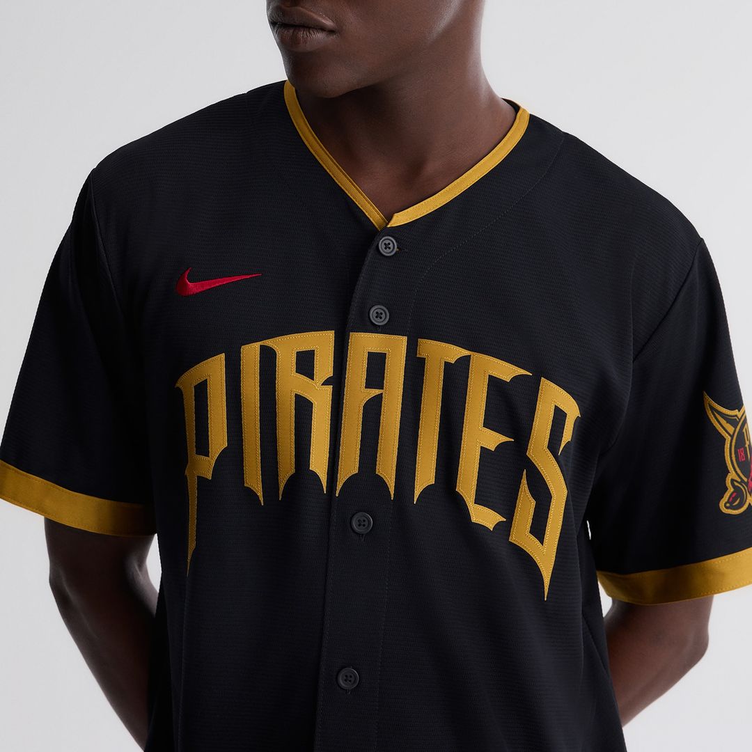 Pittsburgh Pirates Oneil Cruz 2026 City Connect Stadium Jersey - Black