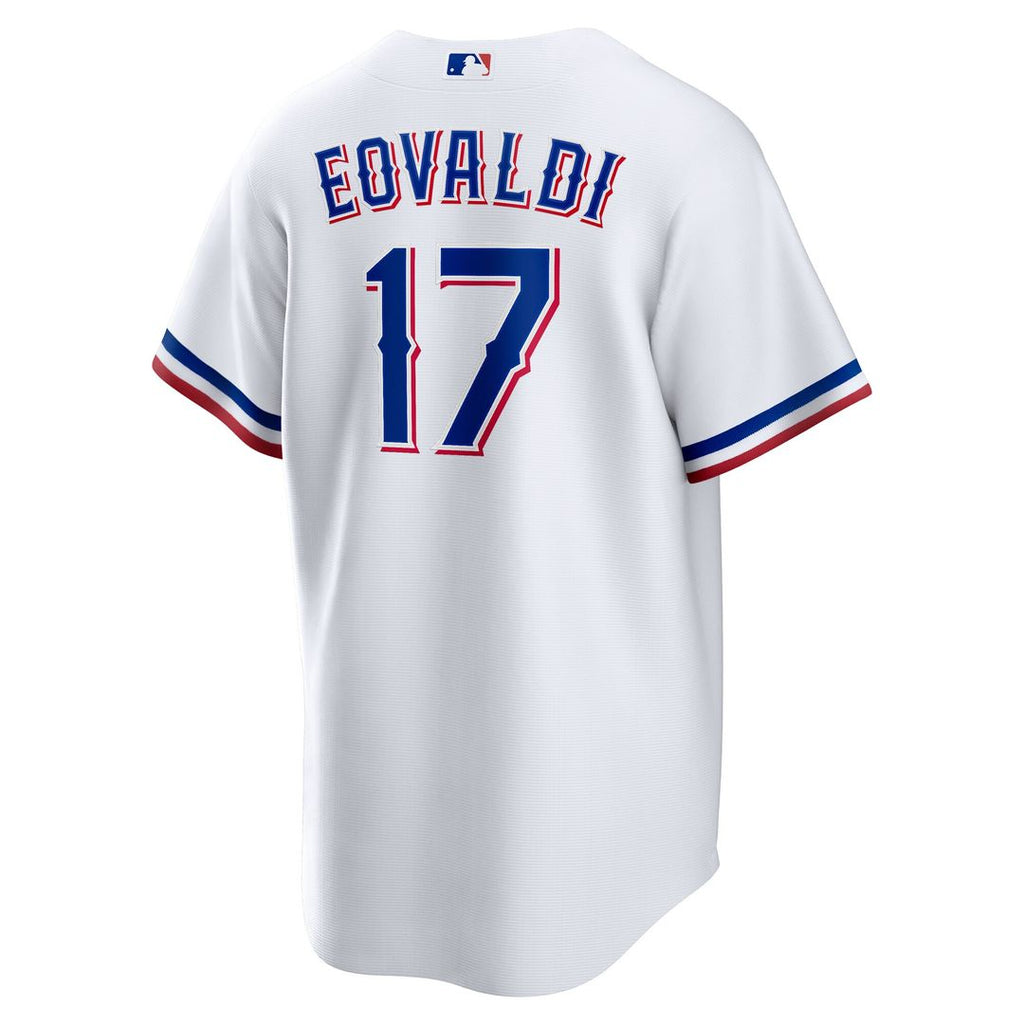 Texas Rangers Nathan Eovaldi Home Replica Jersey - White