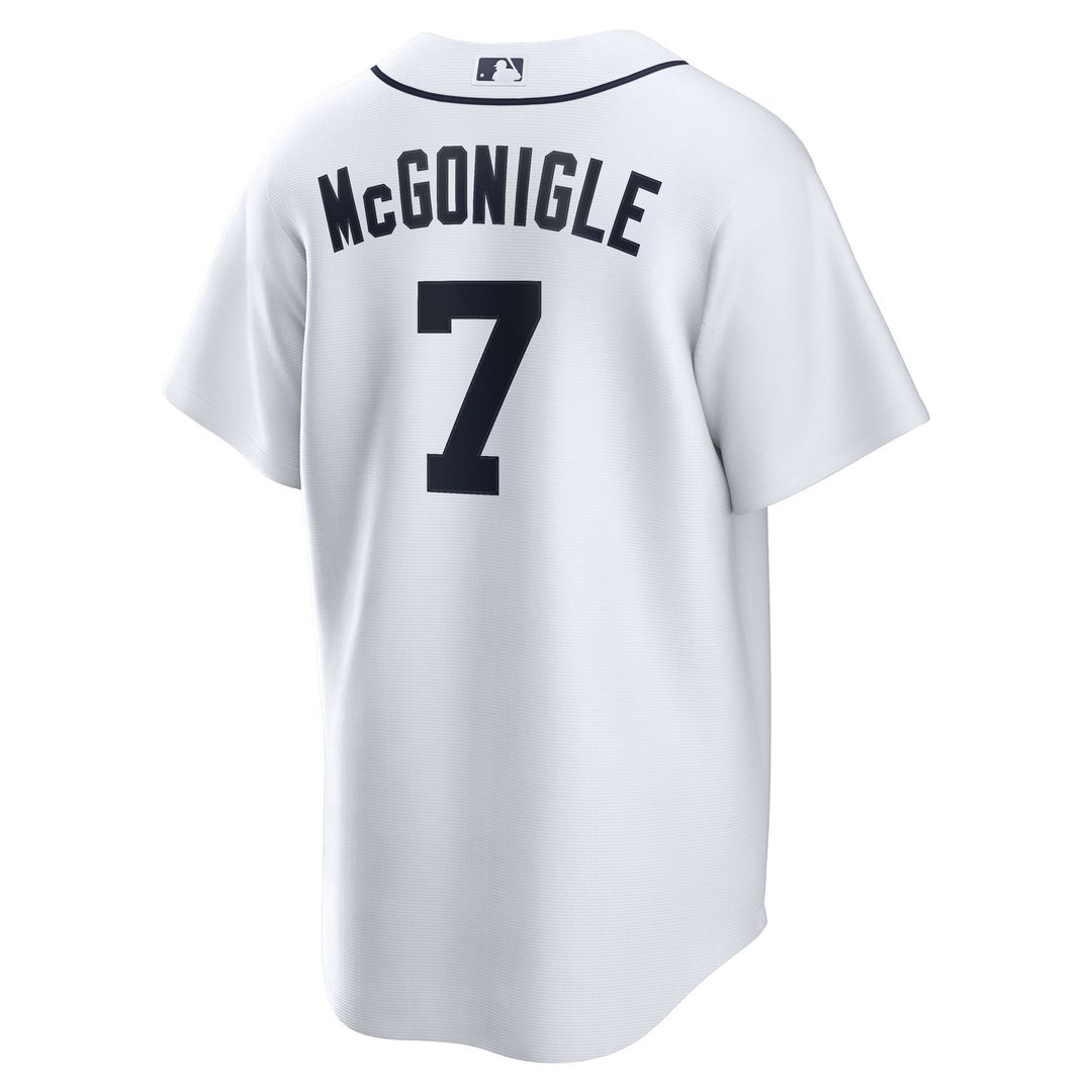 Detroit Tigers Kevin McGonigle Home Replica Jersey - White