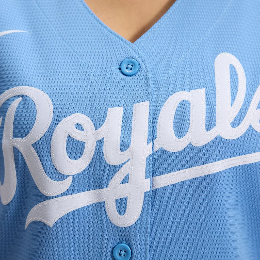 Kansas City Royals Women's Alternate Replica Team Logo Jersey - Light Blue