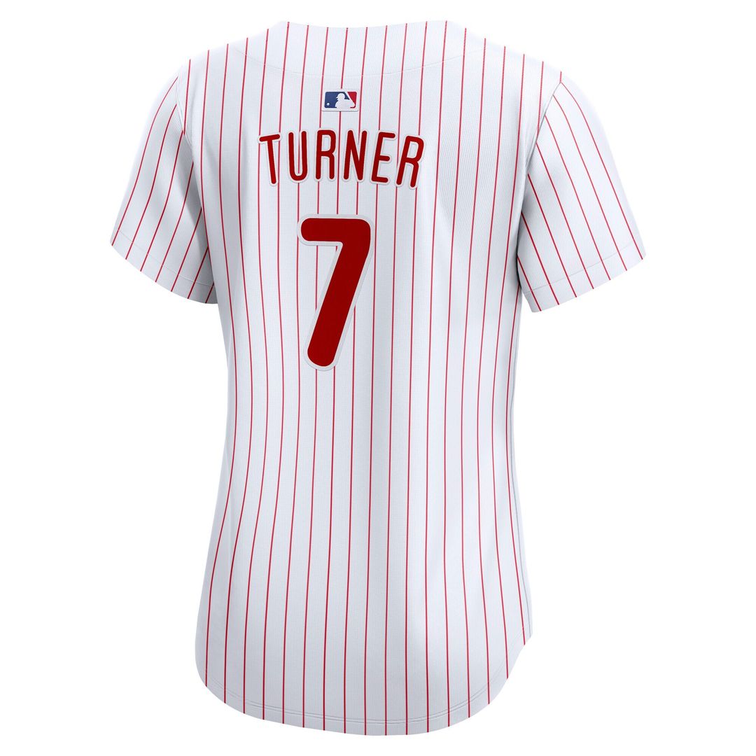 Philadelphia Phillies Trea Turner Women's Home Limited Jersey - White