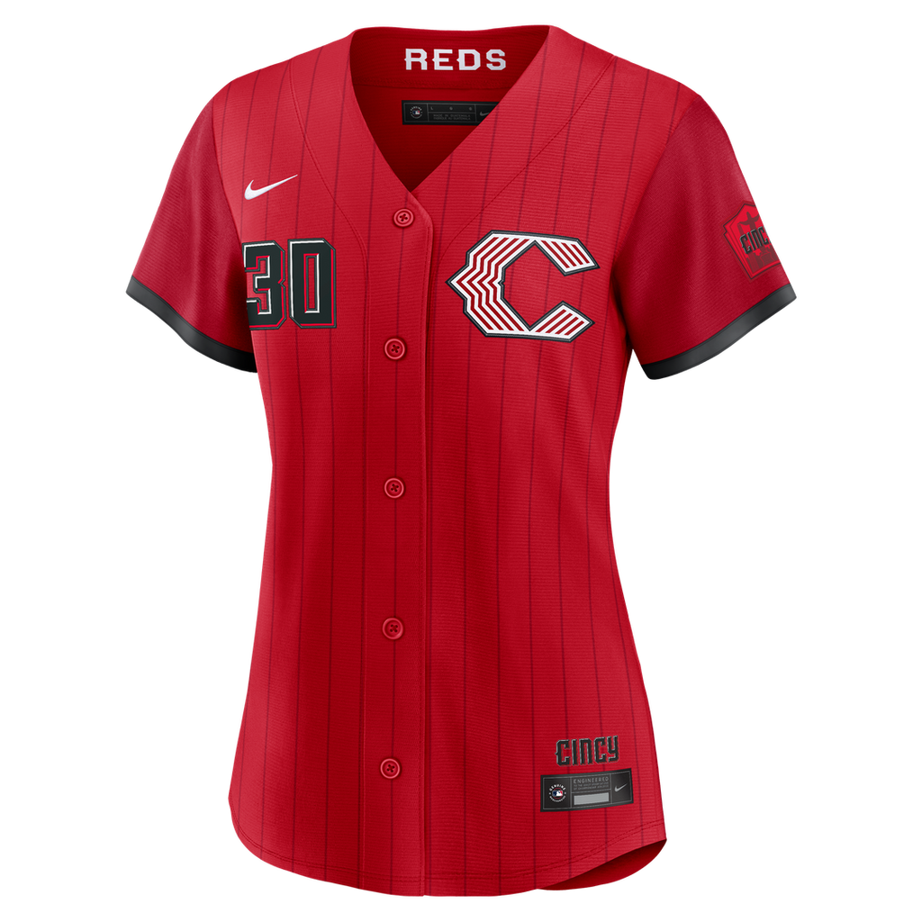 Cincinnati Reds Ken Griffey Jr. Women's 2026 City Connect Stadium Jersey - Red