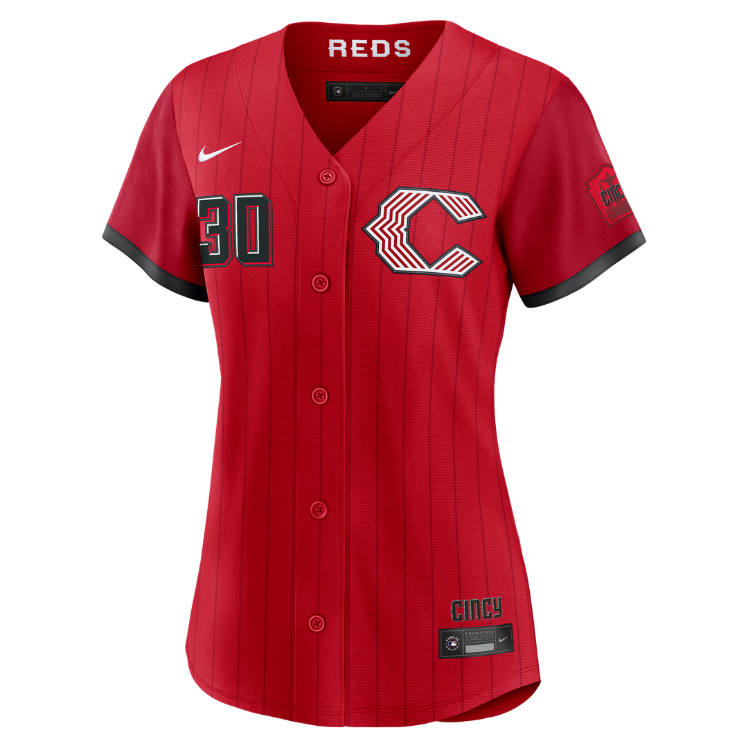 Cincinnati Reds Ken Griffey Jr. Women's 2026 City Connect Stadium Jersey - Red