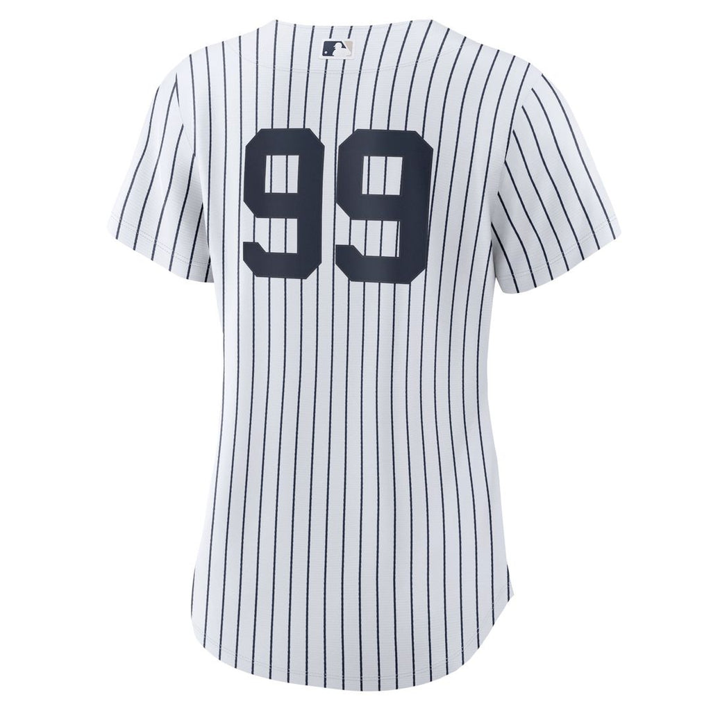 New York Yankees Aaron Judge Women's Home Replica Jersey - White