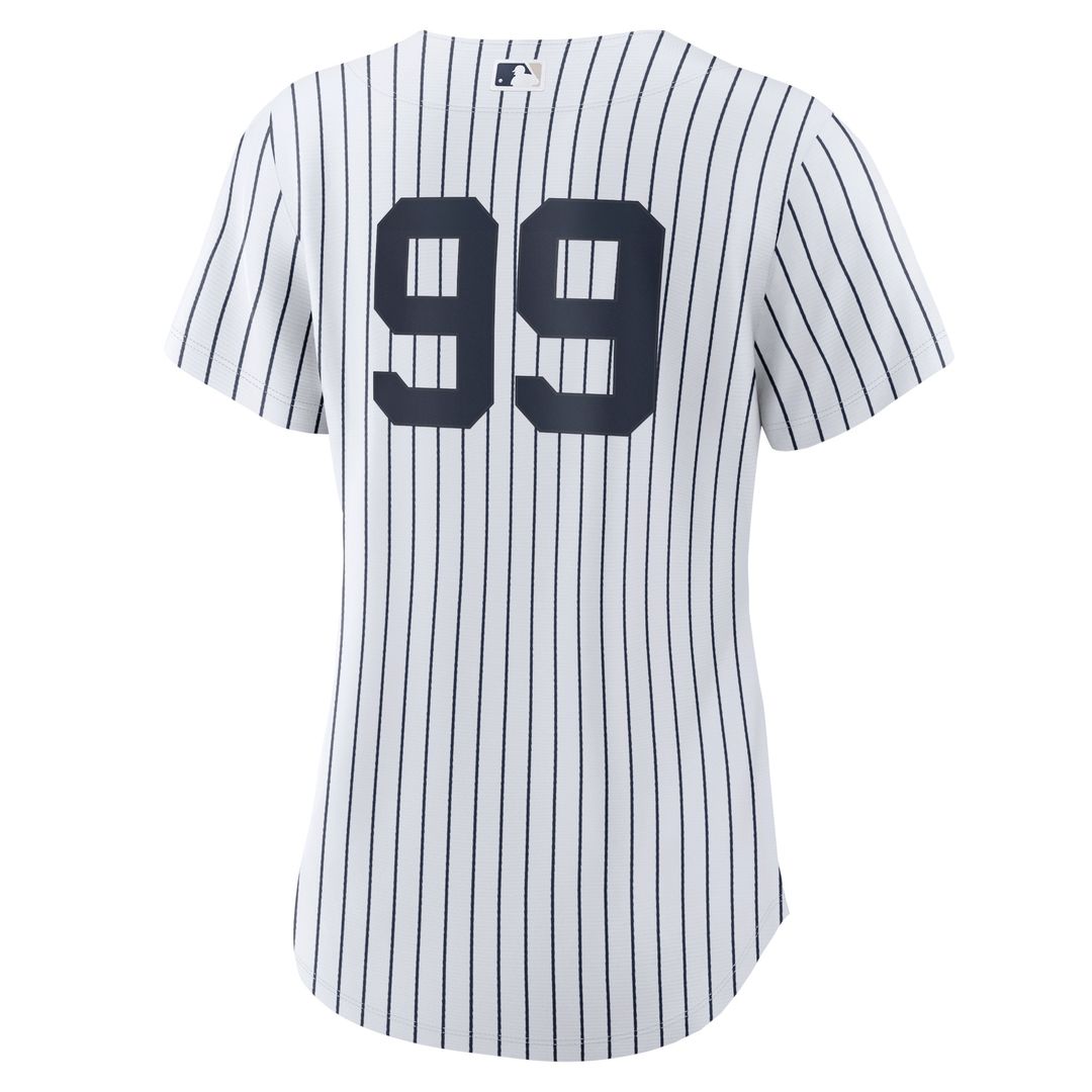 New York Yankees Aaron Judge Women's Home Replica Jersey - White