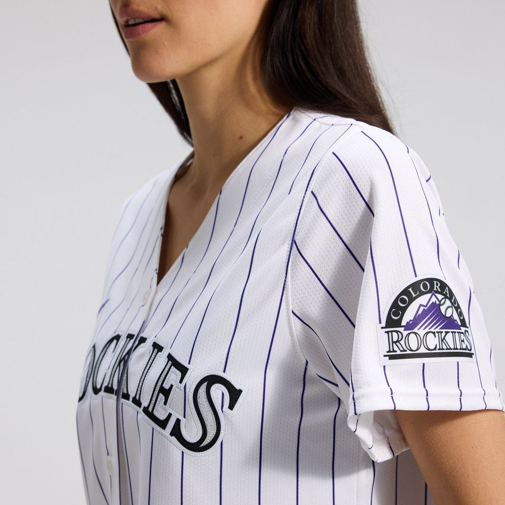 Colorado Rockies Women's Home Limited Jersey - White