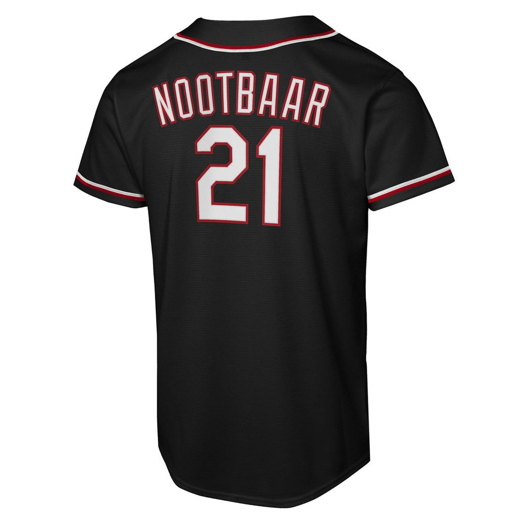 St. Louis Cardinals Lars Nootbaar Youth Fashion Replica Jersey - Black
