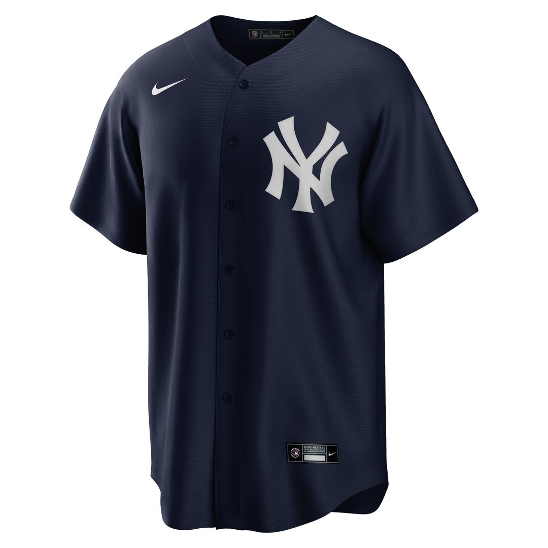 New York Yankees Anthony Volpe Big & Tall Alternate Replica Jersey - Navy