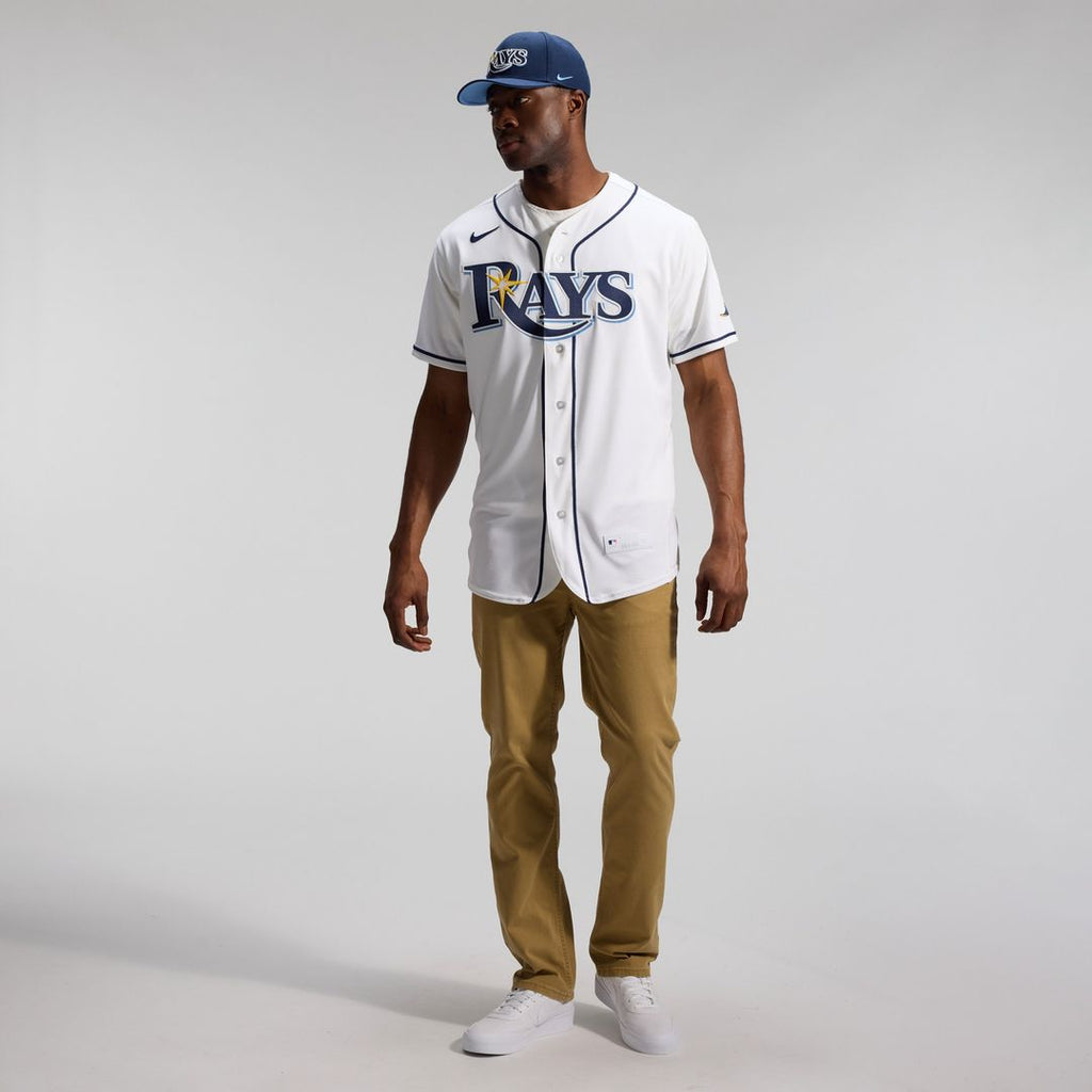 Tampa Bay Rays Home Authentic Jersey - White