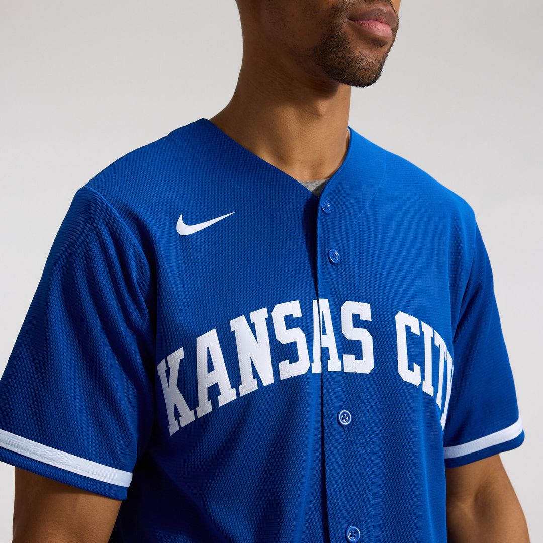 Kansas City Royals Road Replica Team Jersey - Gray