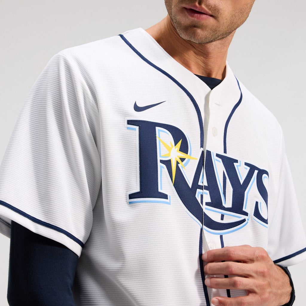 Tampa Bay Rays Yandy Díaz Home Replica Jersey - White