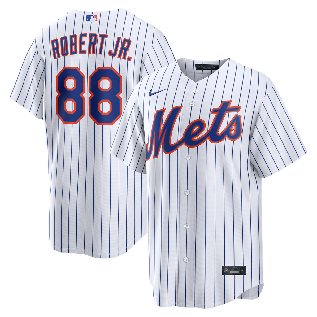 New York Mets Luis Robert Jr. Home Replica Jersey - White