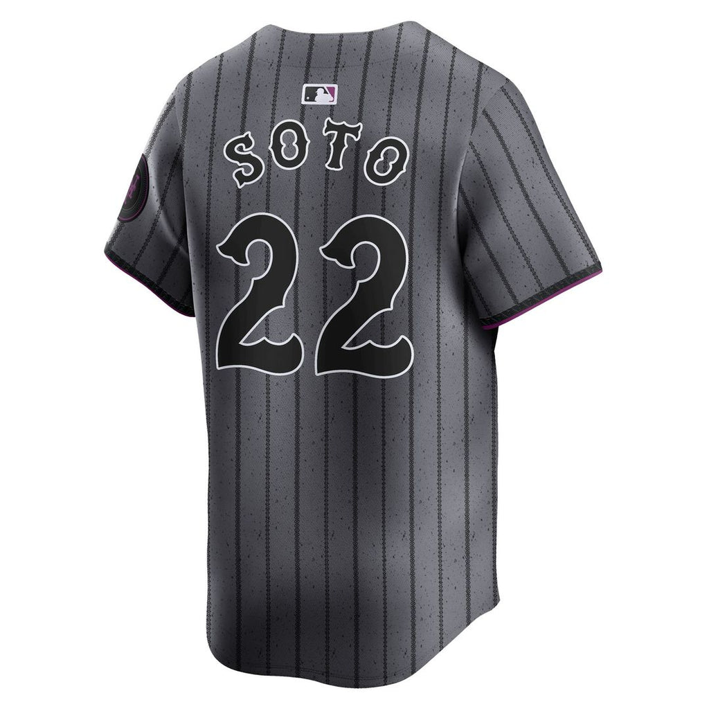 New York Mets Juan Soto City Connect Limited Jersey - Gray
