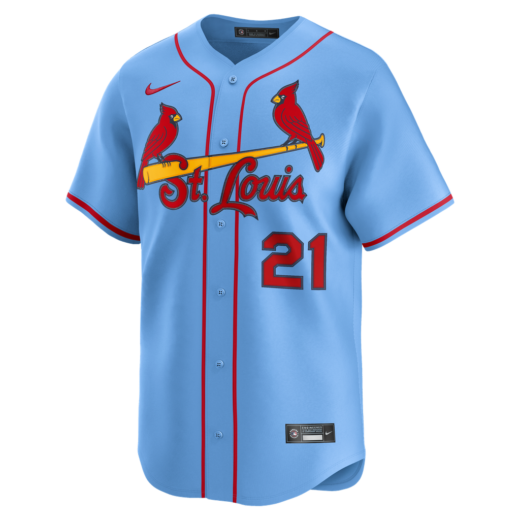 St. Louis Cardinals Lars Nootbaar Alternate Limited Jersey - Light Blue