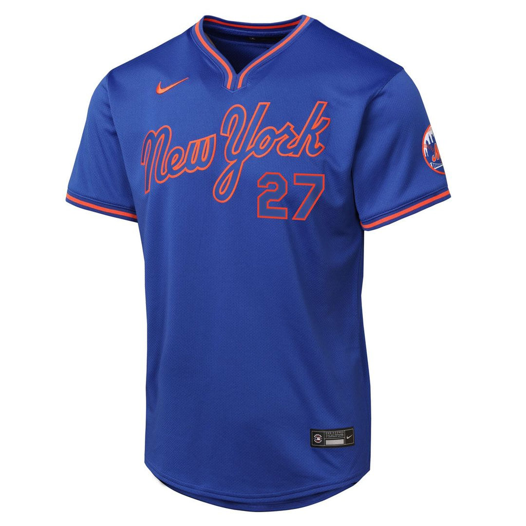 New York Mets Mark Vientos Youth Alternate 2 Limited Jersey - Royal