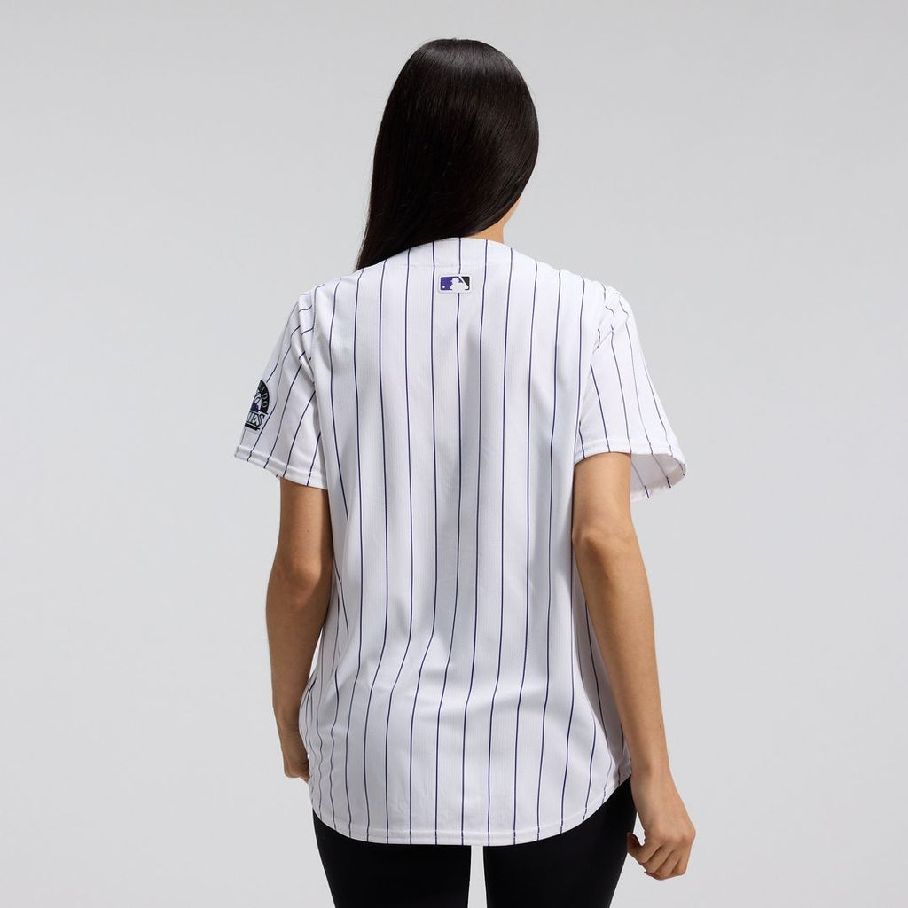 Colorado Rockies Women's Home Limited Jersey - White