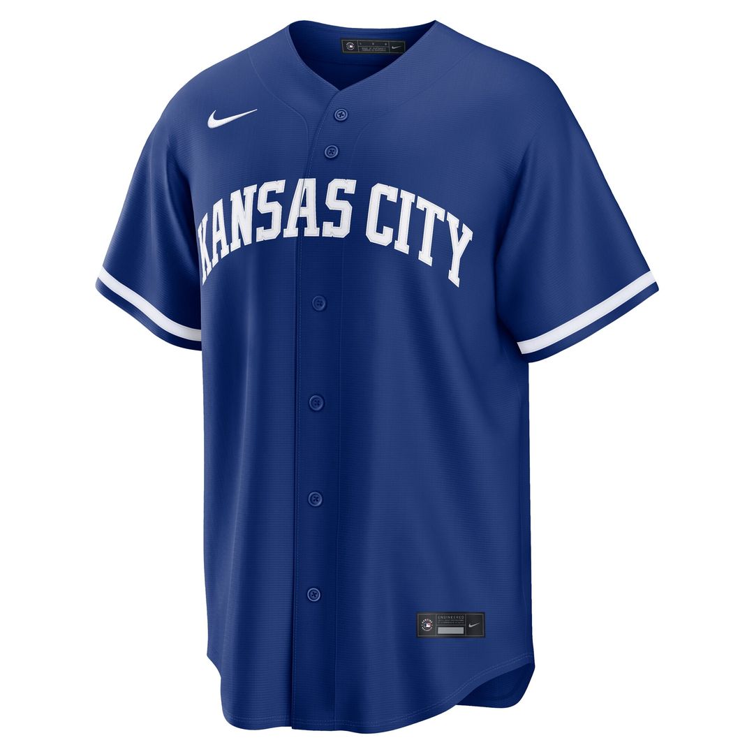 Kansas City Royals Bobby Witt Jr. Alternate Replica Jersey - Light Blue