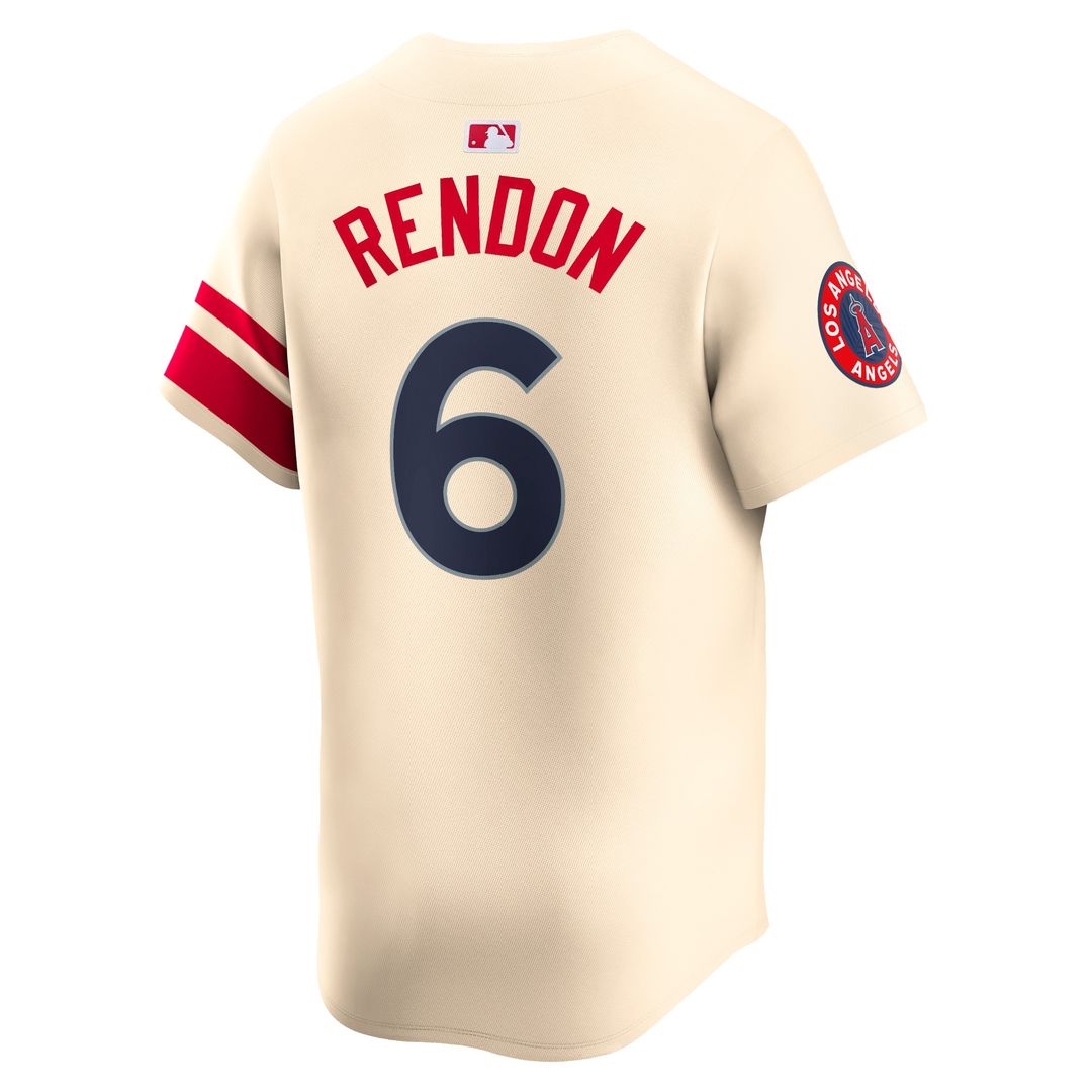 Los Angeles Angels Anthony Rendon City Connect Limited Jersey - Cream