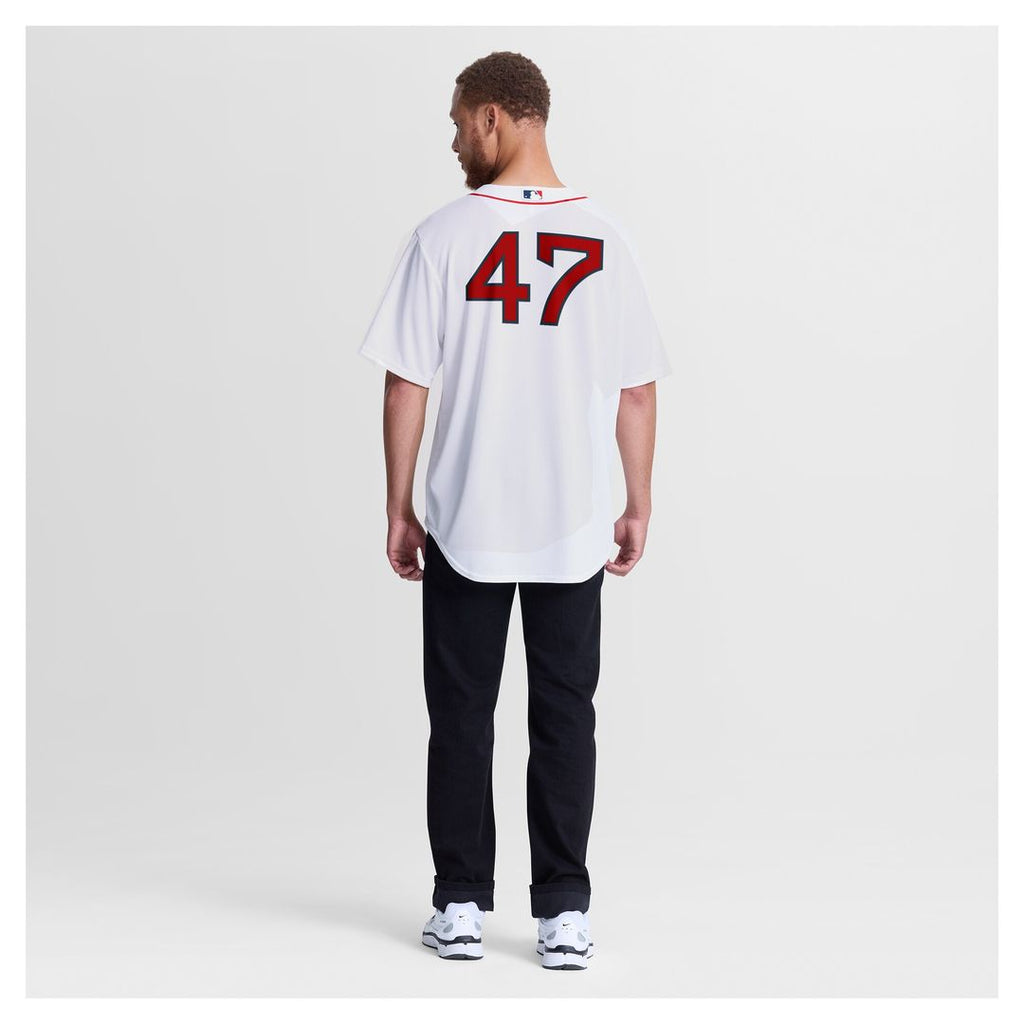 Boston Red Sox Jovani Moran Home Replica Jersey - White