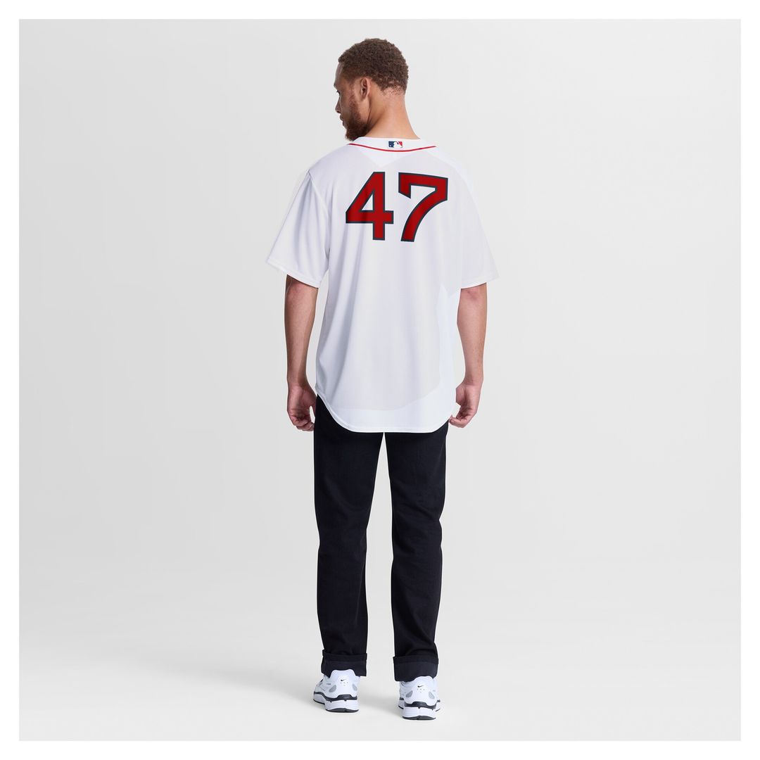 Boston Red Sox Jovani Moran Home Replica Jersey - White