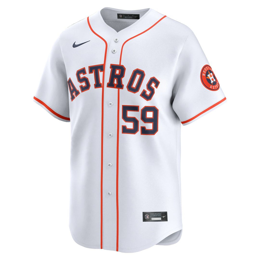 Houston Astros Framber Valdez Home Limited Jersey - White