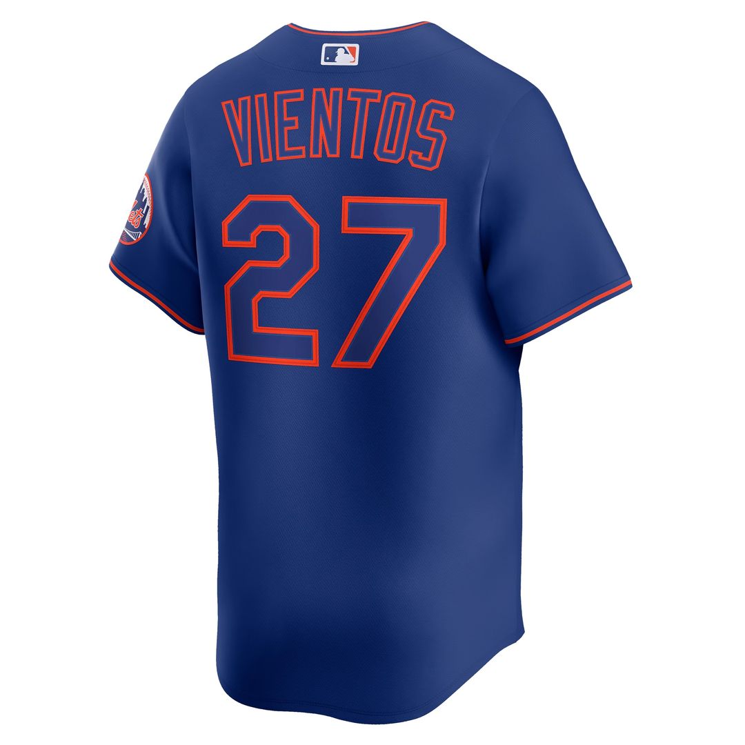 New York Mets Mark Vientos Alternate Limited Jersey - Royal