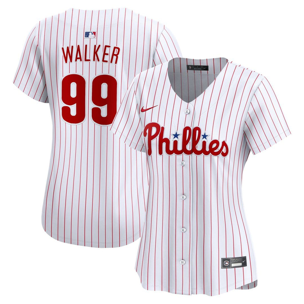 Philadelphia Phillies Taijuan Walker Women's Home Limited Jersey - White