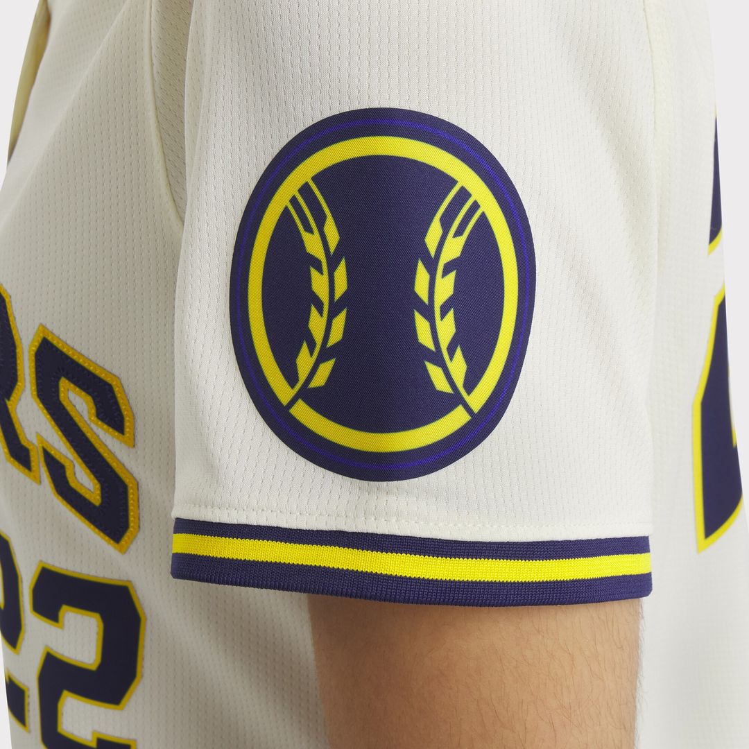 Milwaukee Brewers Christian Yelich Women's Home Limited Jersey - Cream
