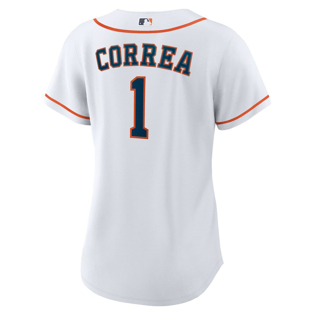 Houston Astros Carlos Correa Women's Home Replica Jersey - White