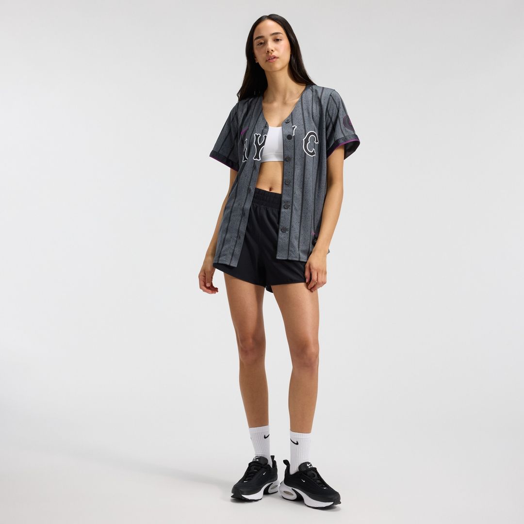 New York Mets Women's City Connect Limited Jersey - Gray