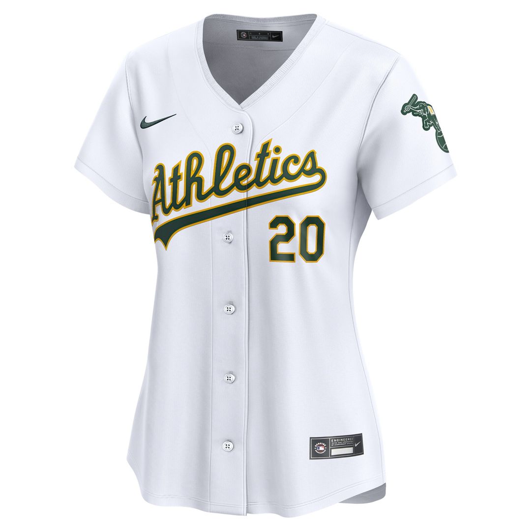 Athletics Zack Gelof Women's Home Limited Jersey - White