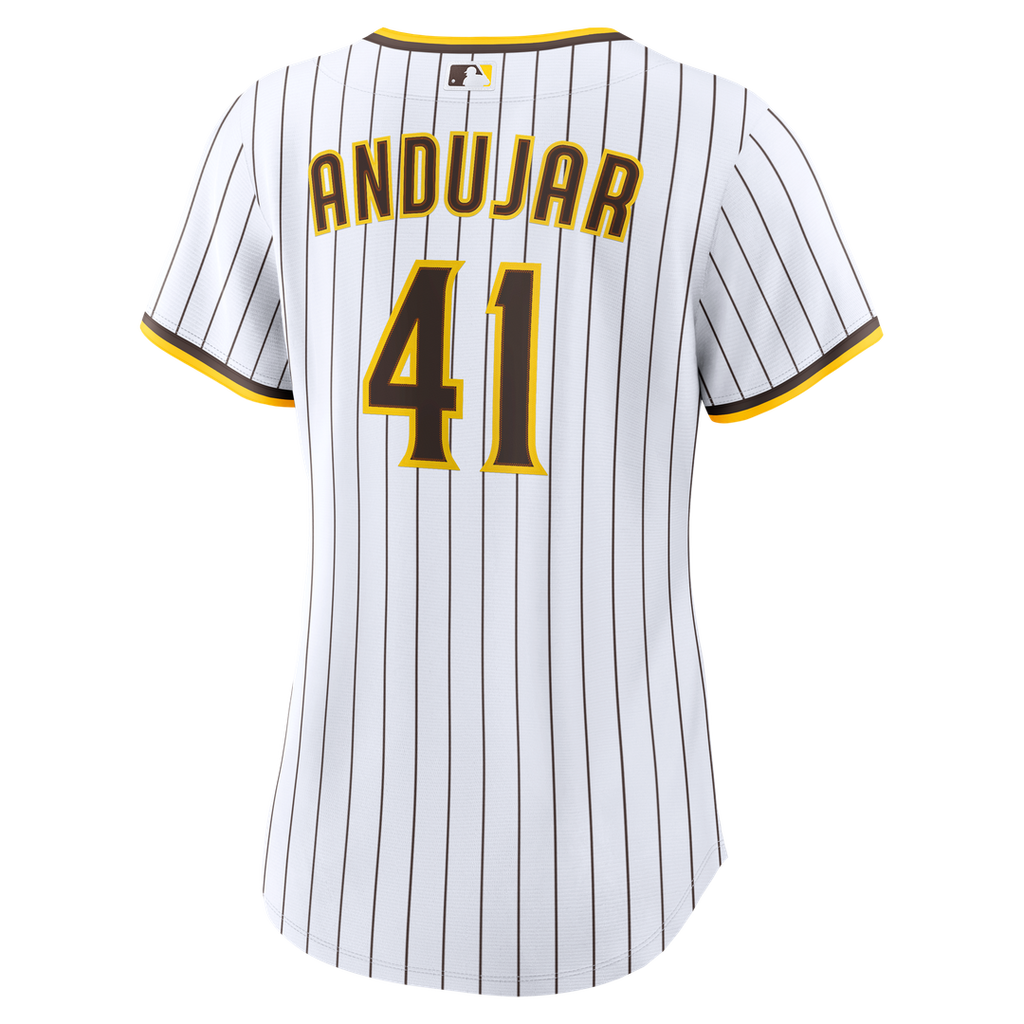 San Diego Padres Miguel Andujar Women's Home Replica Jersey - White