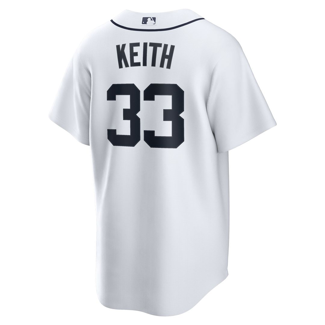 Detroit Tigers Colt Keith Home Replica Jersey - White