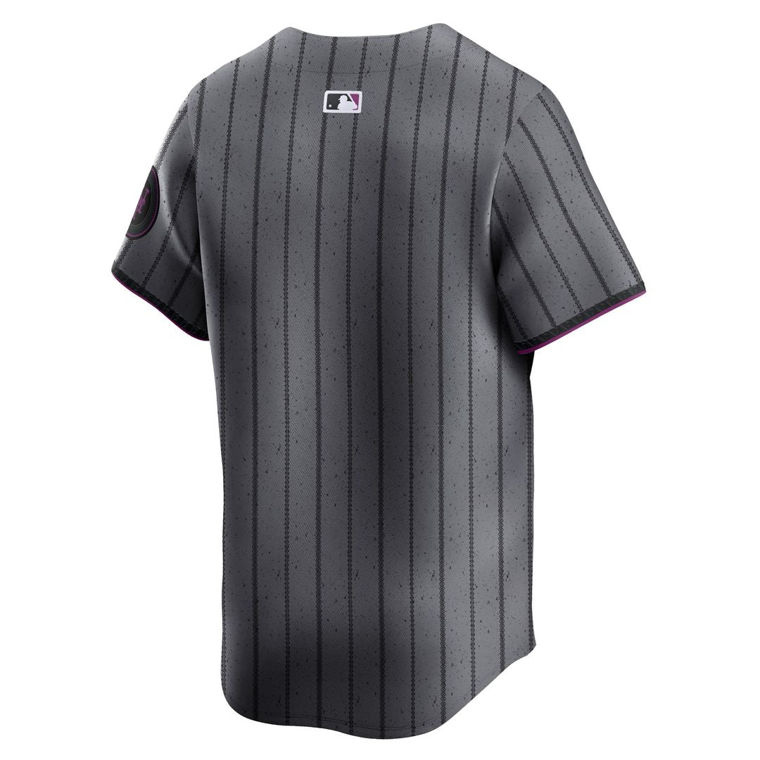 New York Mets 2024 City Connect Limited Jersey - Graphite