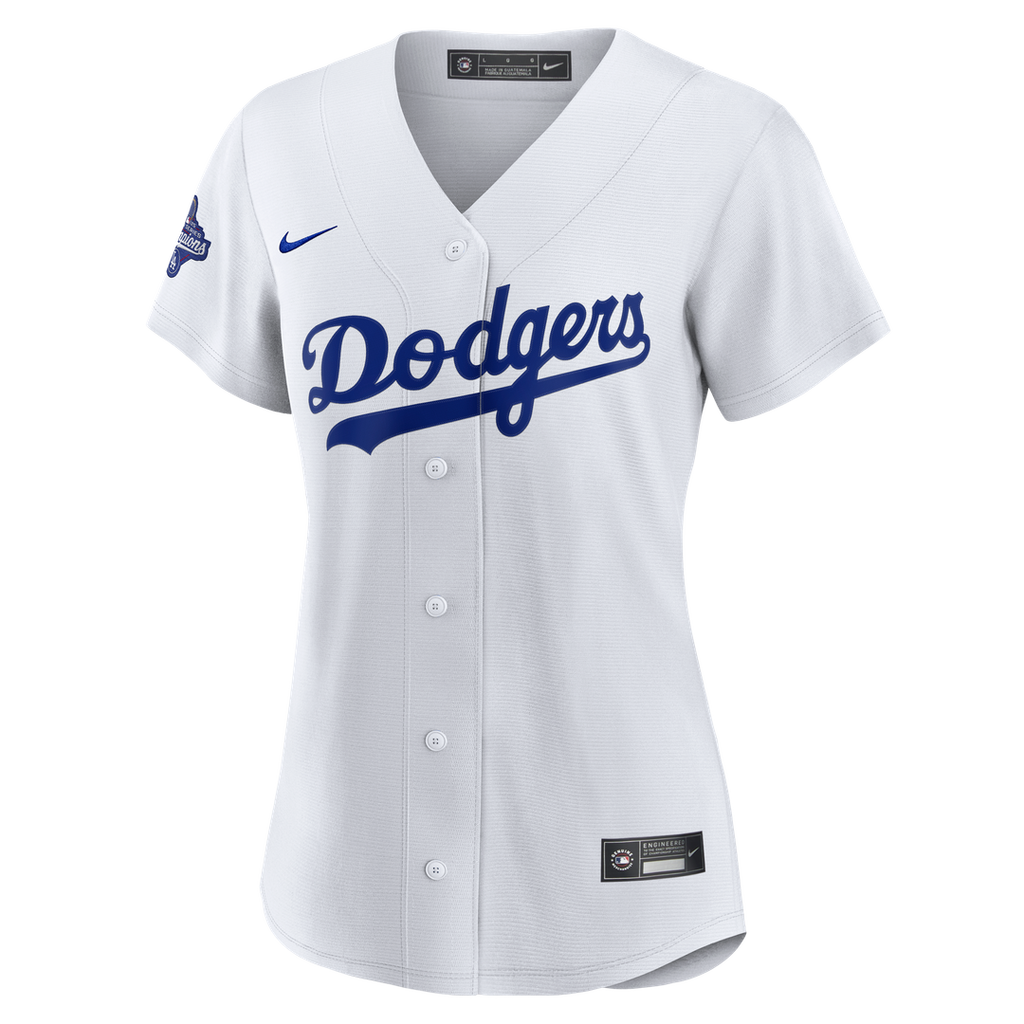 Los Angeles Dodgers Yoshinobu Yamamoto Women's 2025 World Series Champions Home Replica Jersey - White