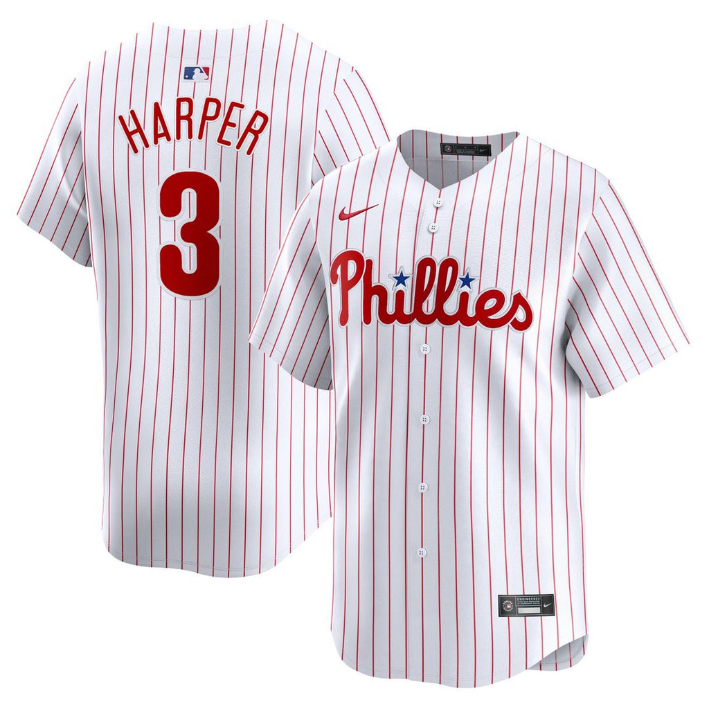 Philadelphia Phillies Bryce Harper Home Limited Jersey - White