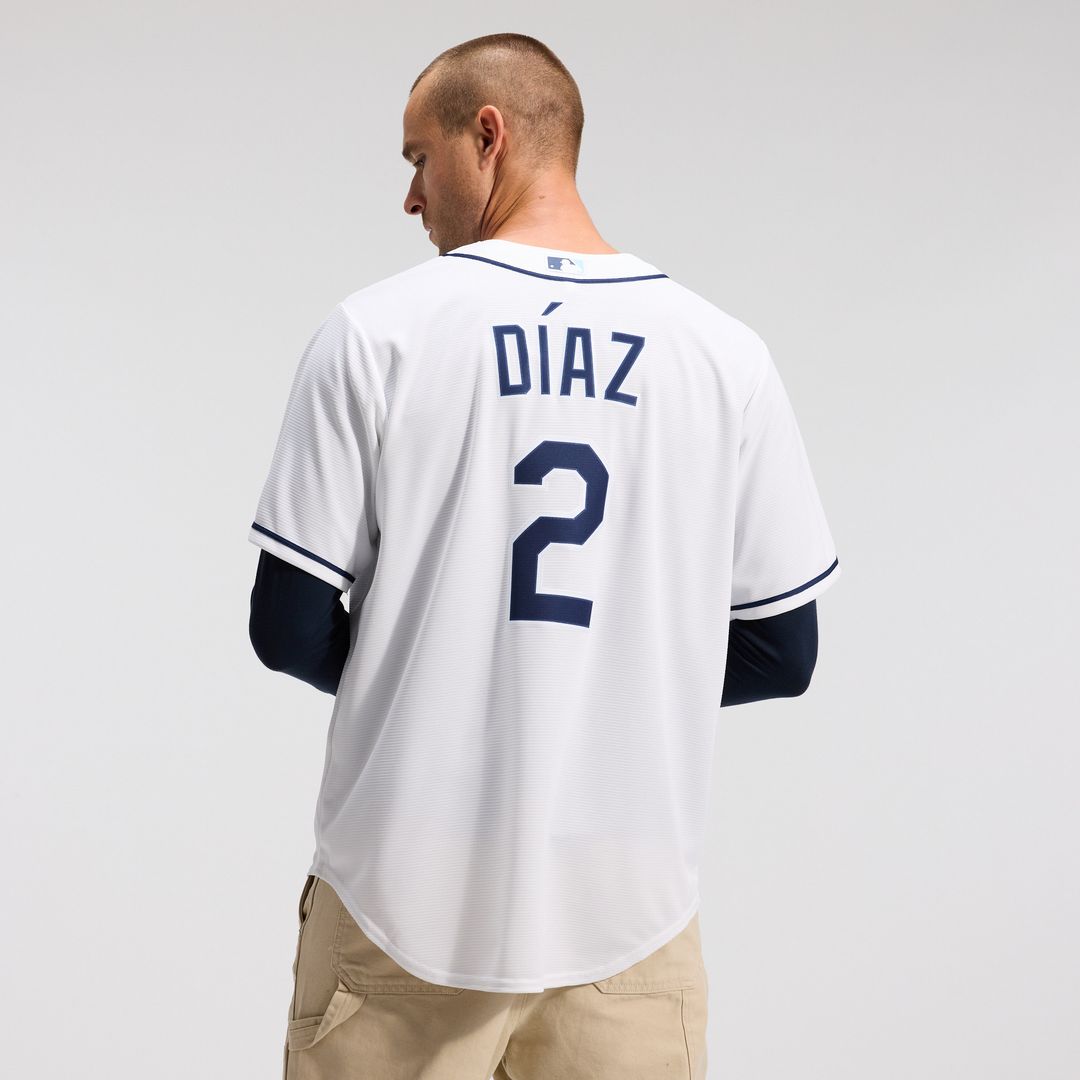 Tampa Bay Rays Yandy Díaz Home Replica Jersey - White