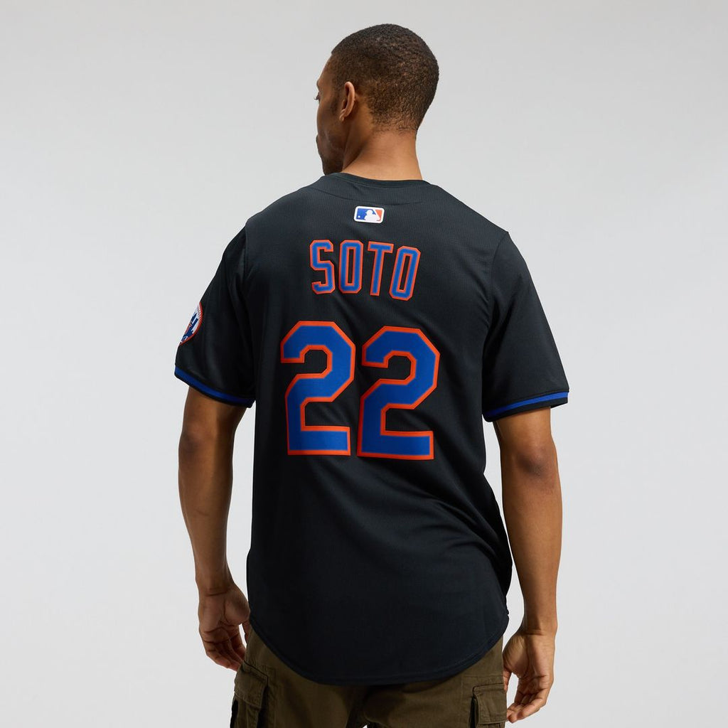 New York Mets Juan Soto Alternate Limited Jersey - Black