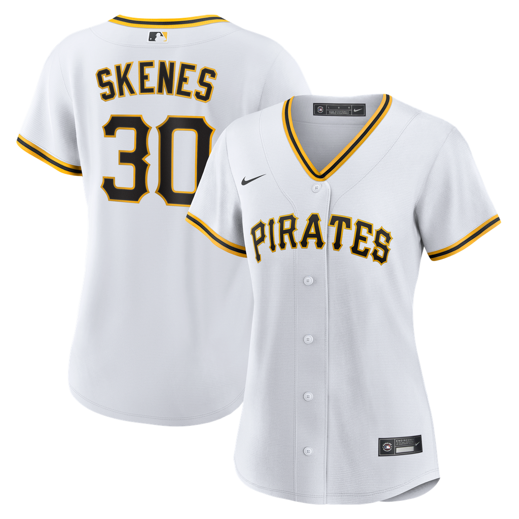 Pittsburgh Pirates Paul Skenes Women's Home Replica Jersey - White