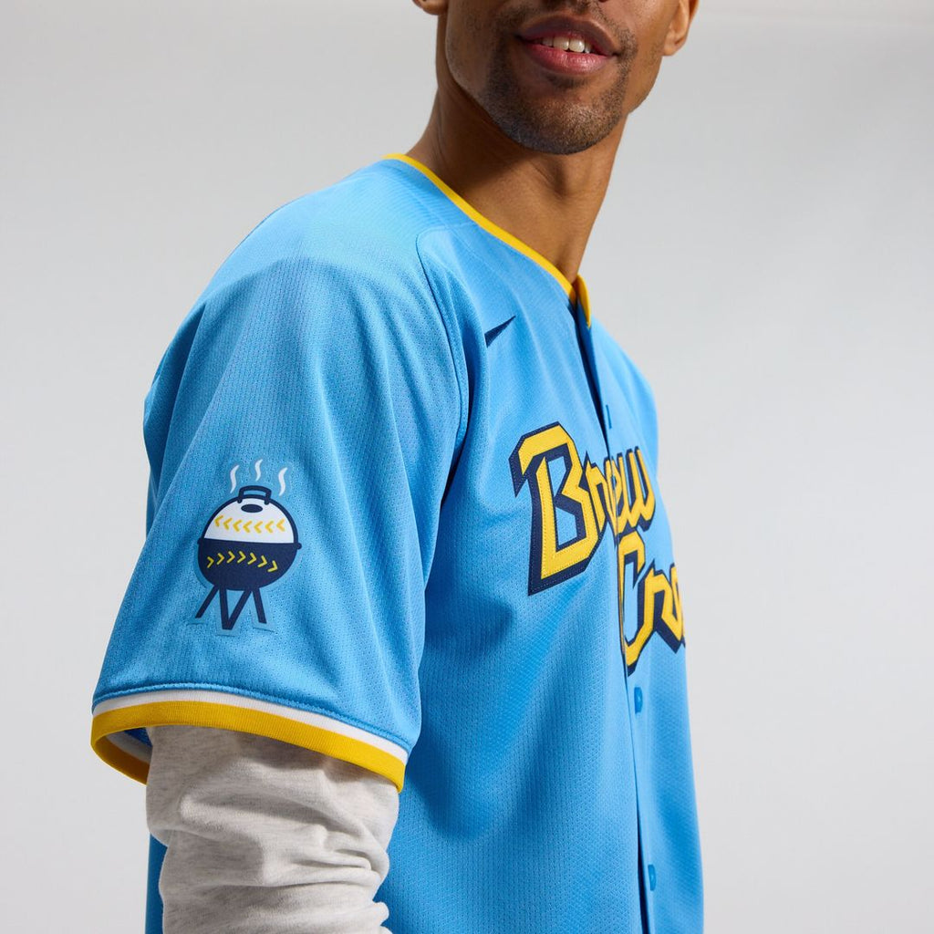 Milwaukee Brewers City Connect Limited Jersey - Light Blue