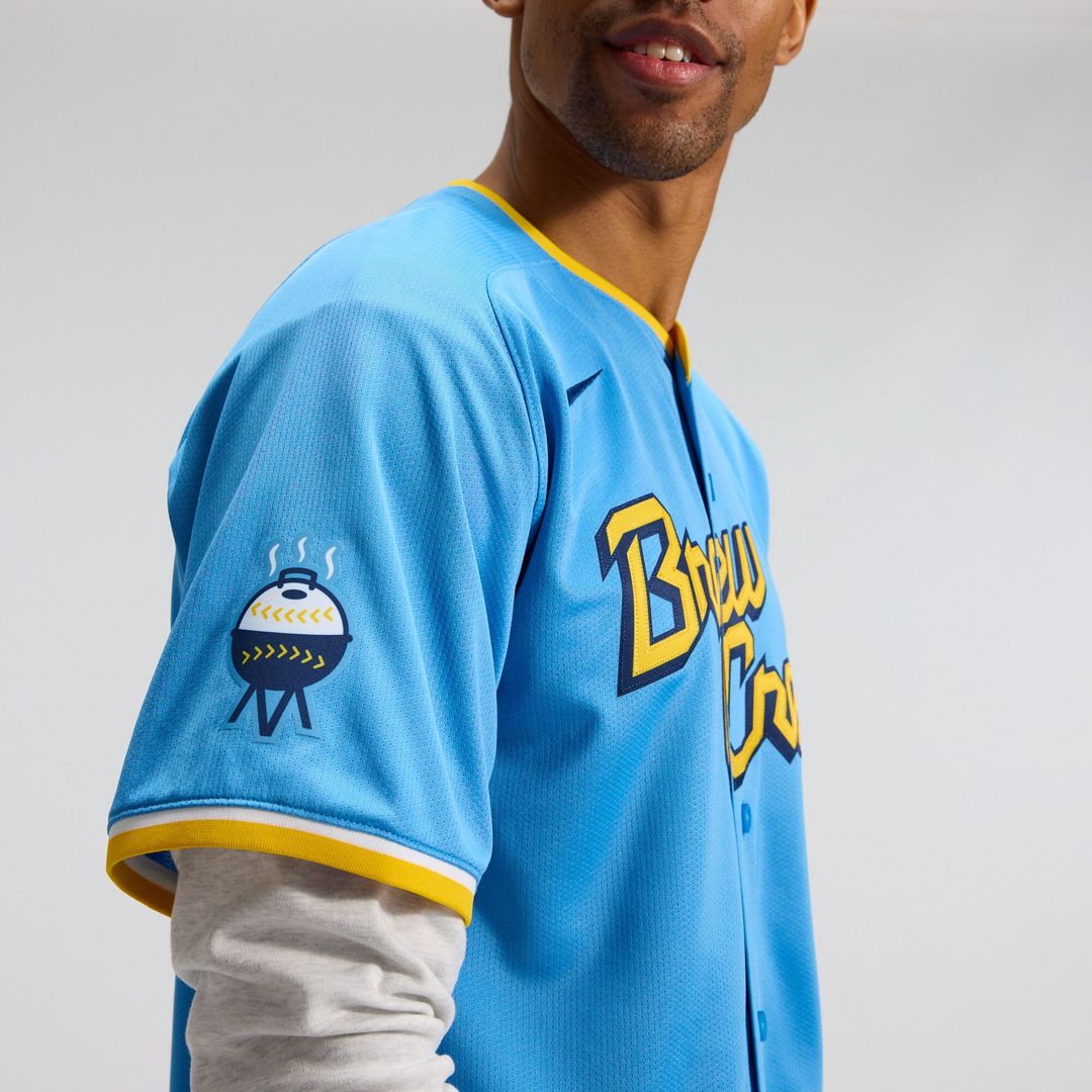 Milwaukee Brewers City Connect Limited Jersey - Light Blue