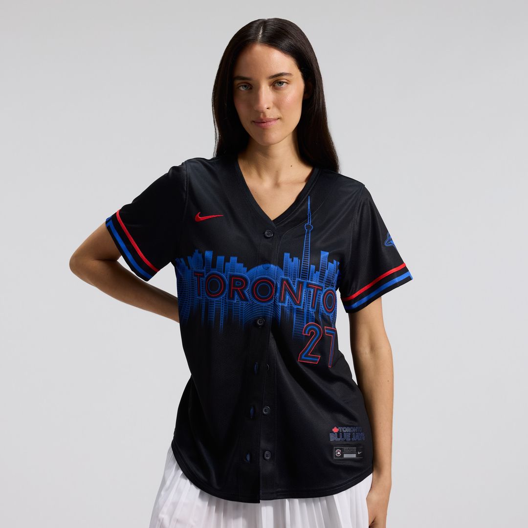Toronto Blue Jays Vladimir Guerrero Jr. Women's 2024 City Connect Limited Jersey - Navy