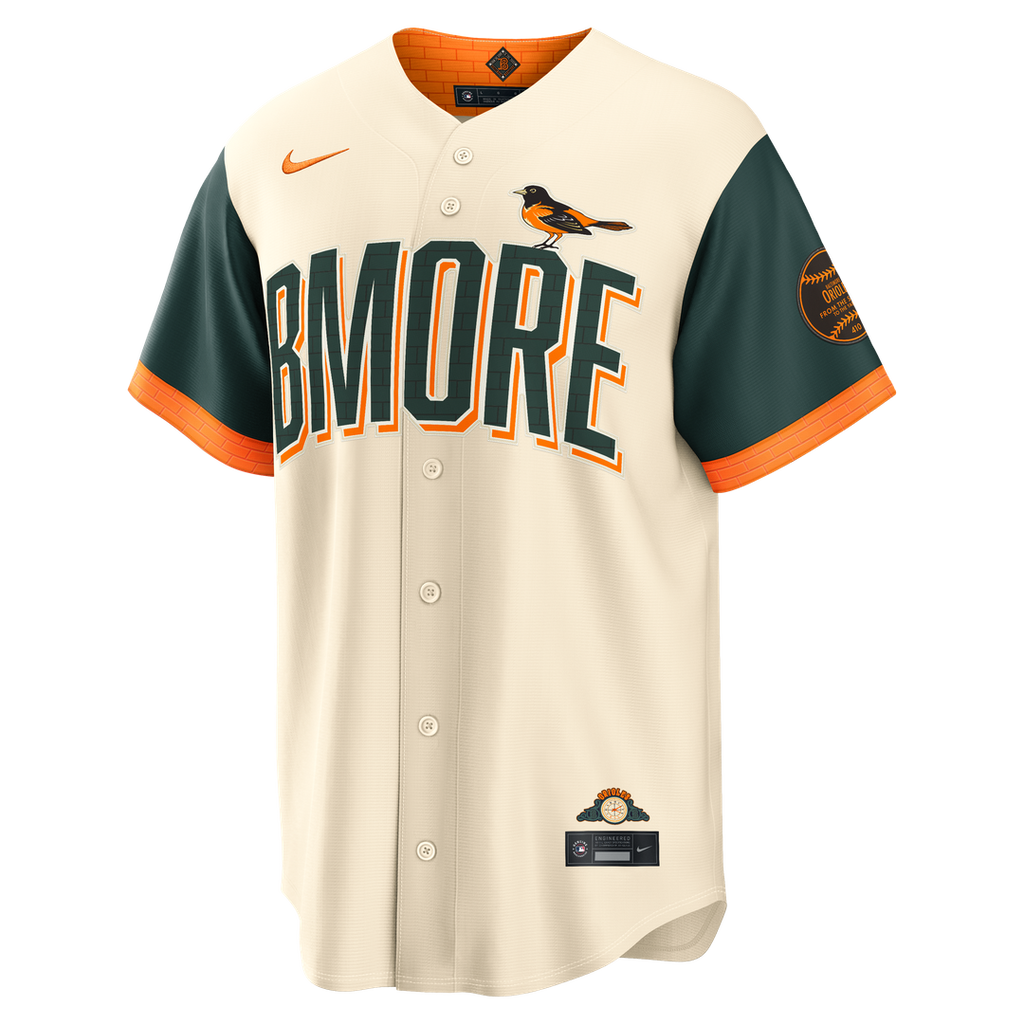 Baltimore Orioles 2026 City Connect Stadium Jersey - Cream