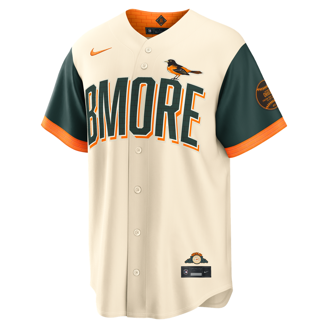 Baltimore Orioles 2026 City Connect Stadium Jersey - Cream