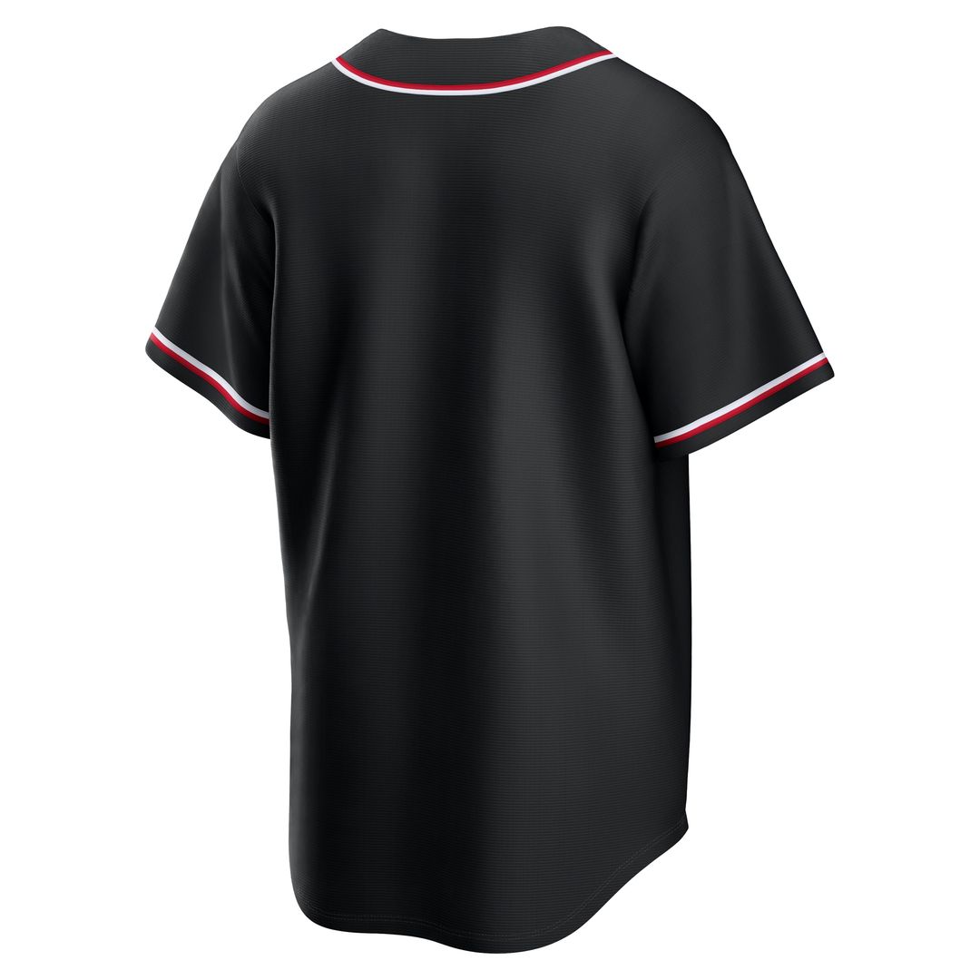 Philadelphia Phillies Fashion Replica Black Out Jersey