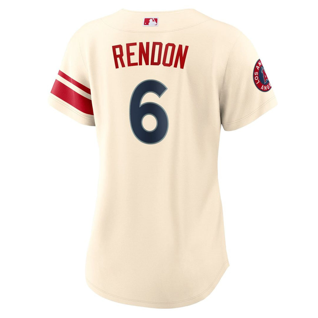 Los Angeles Angels Anthony Rendon Women's City Connect Replica Jersey - Cream