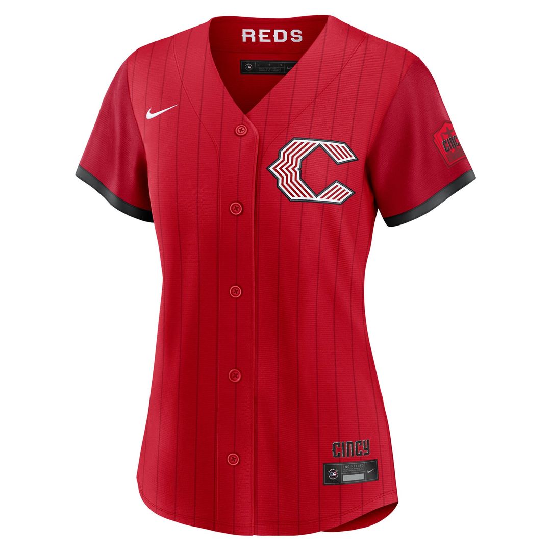 Cincinnati Reds Women's 2026 City Connect Stadium Jersey - Red