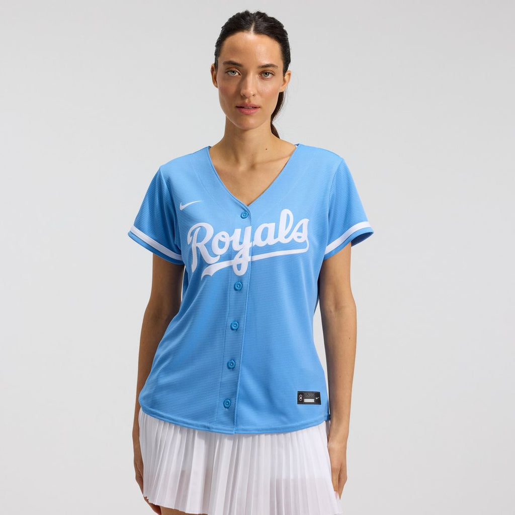 Kansas City Royals Women's Alternate Replica Team Logo Jersey - Light Blue