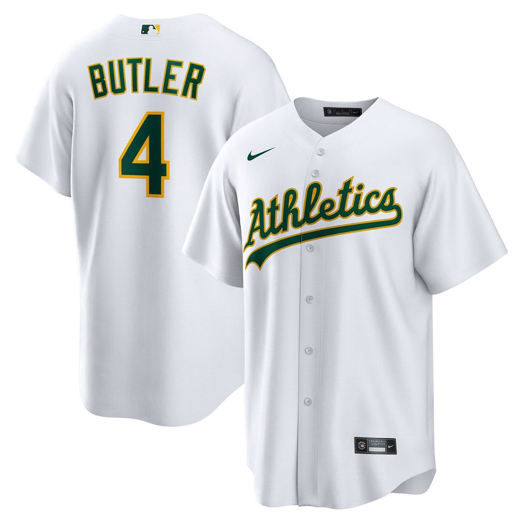 Athletics Lawrence Butler Home Replica Jersey - White